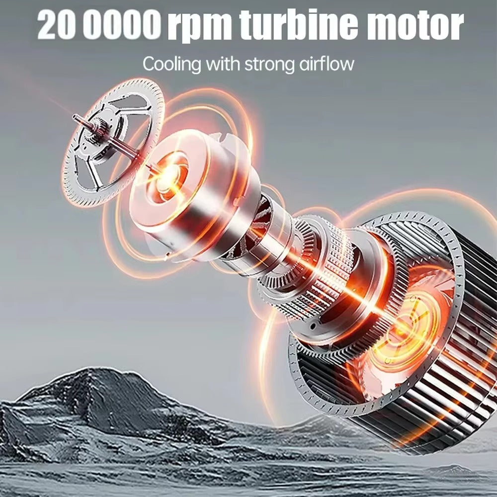 Elektrisk Høyhastighets Turbo Jet Luft Blåser | Luvikno