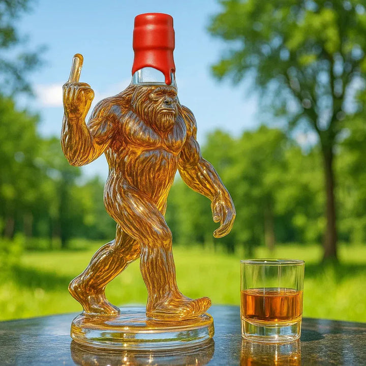 Whiskey Decanter Morsom Bigfoot Glaskaraff Luvikno
