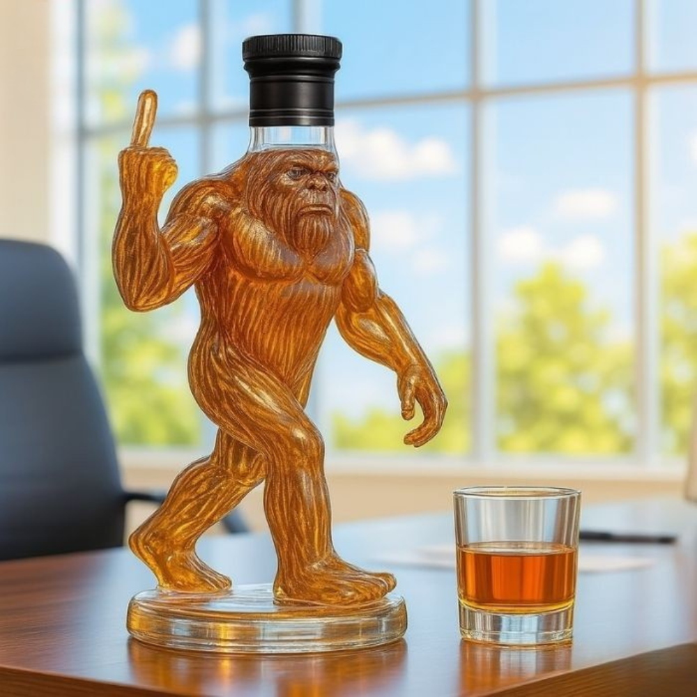 Whiskey Decanter Morsom Bigfoot Glaskaraff Luvikno