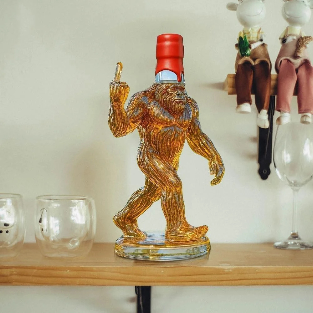 Whiskey Decanter Morsom Bigfoot Glaskaraff Luvikno