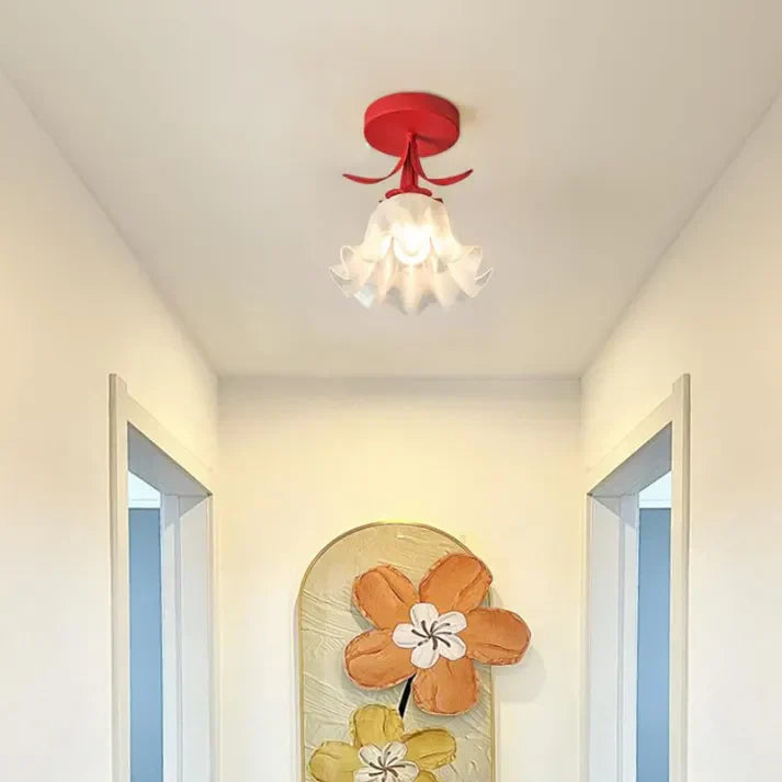 Luvikno | Mini Blomster Taklampe - Luksuriøs Mini Pendellampe for Tidløs Atmosfære