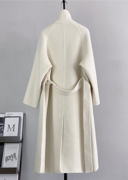 Luvik | Villakangastakit Muoti Ympäröivä kaulus Vyö vyötäröllä Talvi