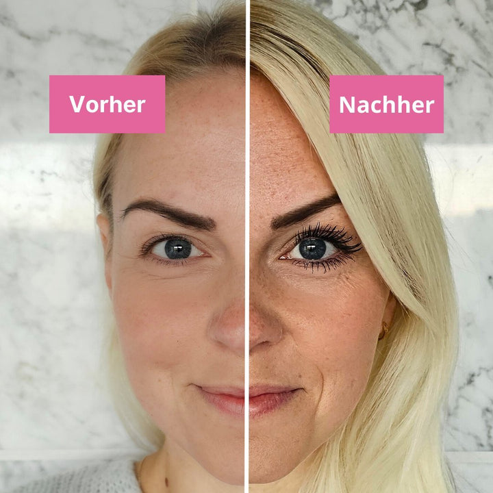 Luvikno | Vanntett volummascara Langvarig klumpfri 1 pluss 1 gratis