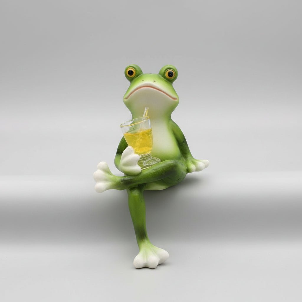 Tipsy Frog Pot Hanger | Luvikno