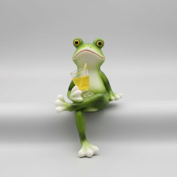 Tipsy Frog Pot Hanger | Luvikno