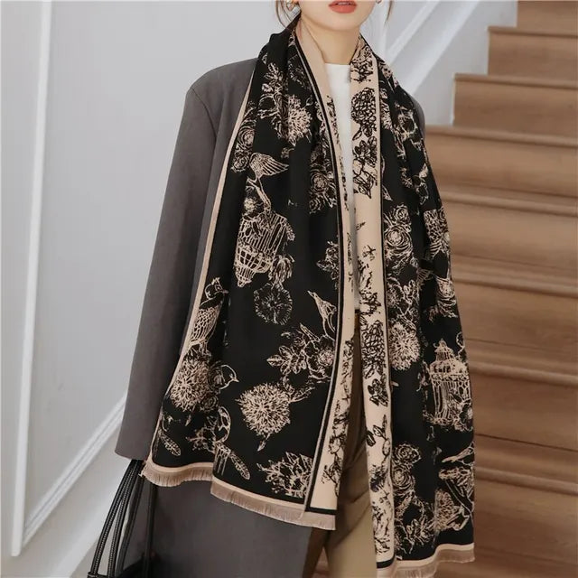 Luvik - Skjerf Pashmina Teppe