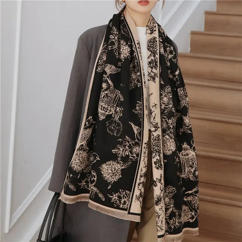 Luvik - Skjerf Pashmina Teppe