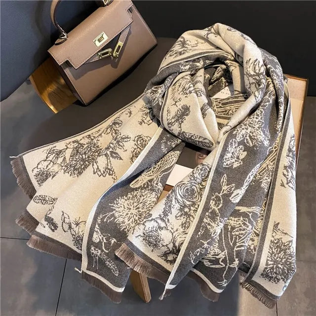 Luvik - Skjerf Pashmina Teppe