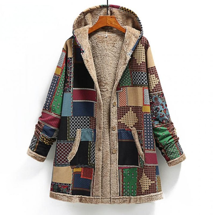 Luvik | Tykk trykket fleece-jakke