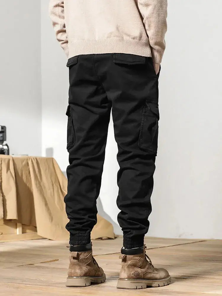 Luvik | Vinter Cargo-Bukser for menn med fleece-fôr - Slim Fit & elastisk liv।