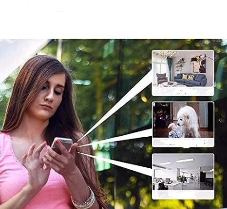 Luvikno | Sikkerhetskamera Auralis Guard HD | 1080p Full HD | WLAN | Værbestandig & Trådløs | Smart App Kontroll