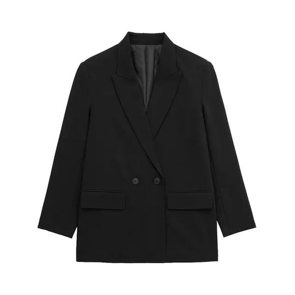 Luvik | elegant blazer med lange ermer og strukturell design