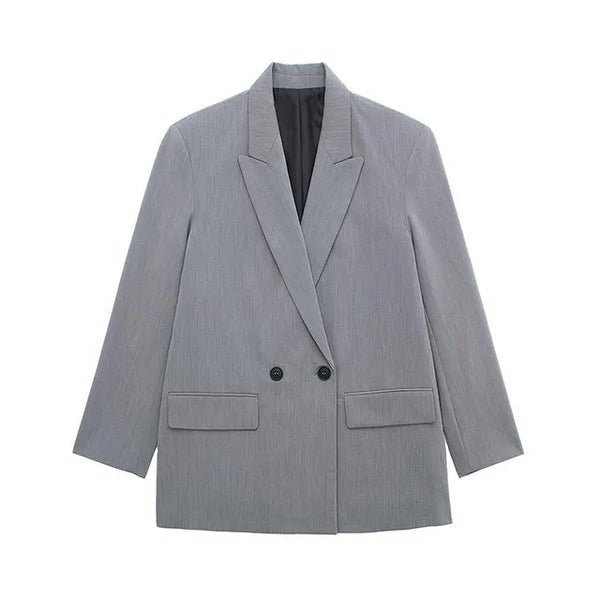 Luvik | elegant blazer med lange ermer og strukturell design