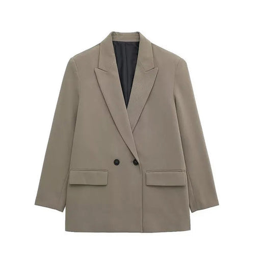 Luvik | elegant blazer med lange ermer og strukturell design
