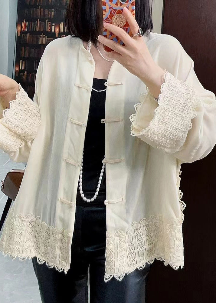 Luvik | O-Cou Floral Dentelle Patchwork Samettisilkki Takit