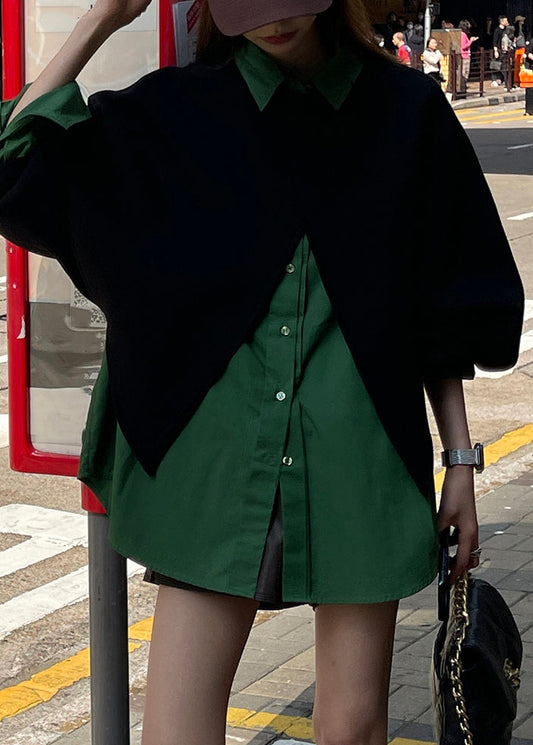 Luvik | Napillinen takki ja paita setti, kaksi osaa