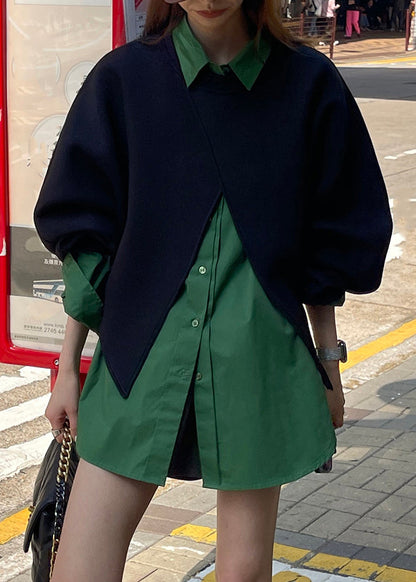 Luvik | Napillinen takki ja paita setti, kaksi osaa