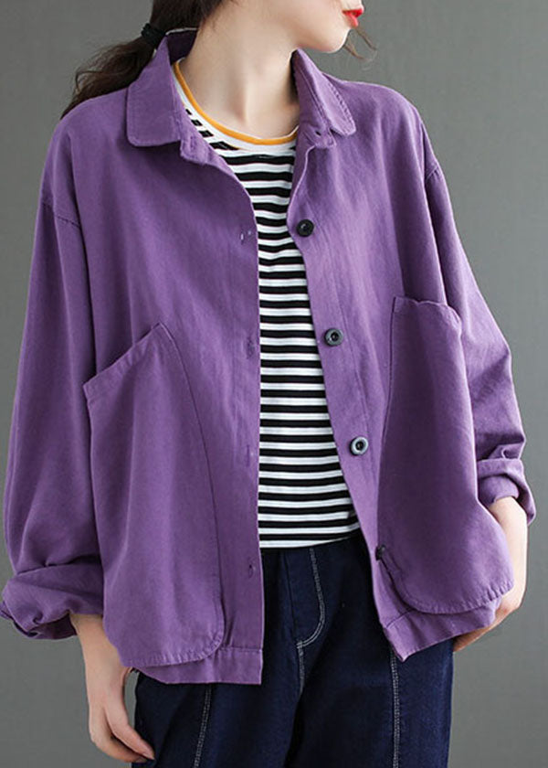 Luvik | Lilla Vesker Patchwork Jakker Lange Ermer