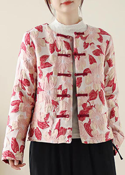 Luvik | Paksut talvitakit punaisilla painonapeilla