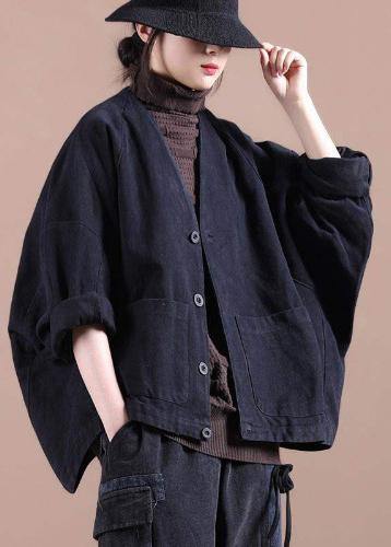 Luvik | V-aukkoleikkaus Takki Suklaa Päivittäiset Takit