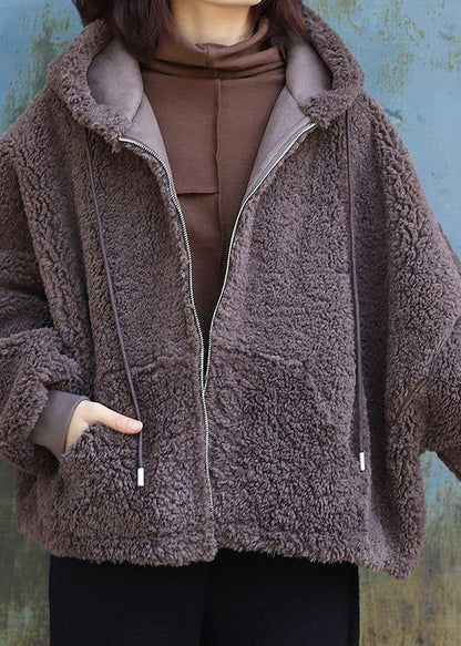 Luvik | suklaa Muoti hupparit Luvik | musta mekot ulkovaatteet