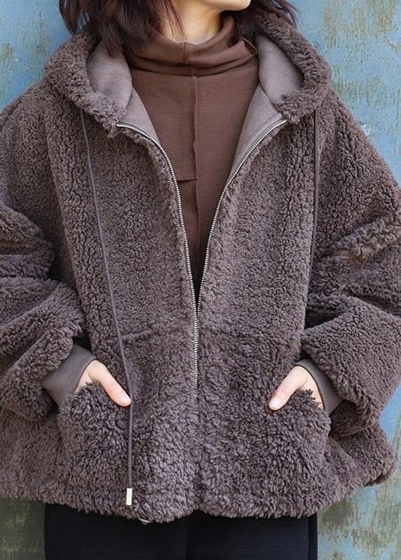 Luvik | suklaa Muoti hupparit Luvik | musta mekot ulkovaatteet