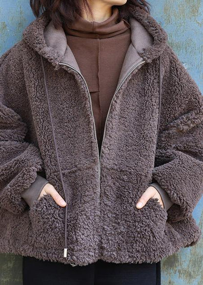 Luvik | suklaa Muoti hupparit Luvik | musta mekot ulkovaatteet