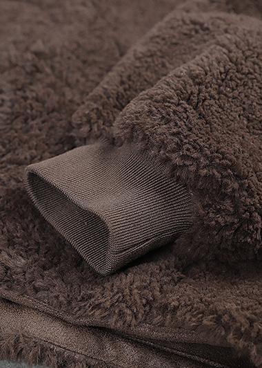 Luvik | suklaa Muoti hupparit Luvik | musta mekot ulkovaatteet