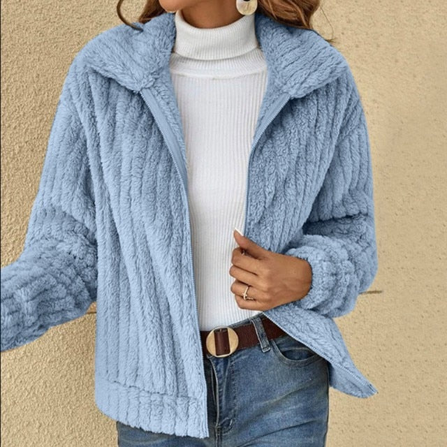 Luvik | Avslappende fleece-jakke