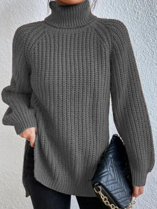 Alessandra™ - Naisille korkeakauluksinen villapaita
