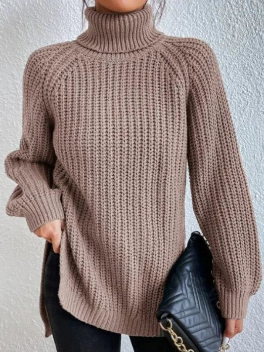 Alessandra™ - Naisille korkeakauluksinen villapaita