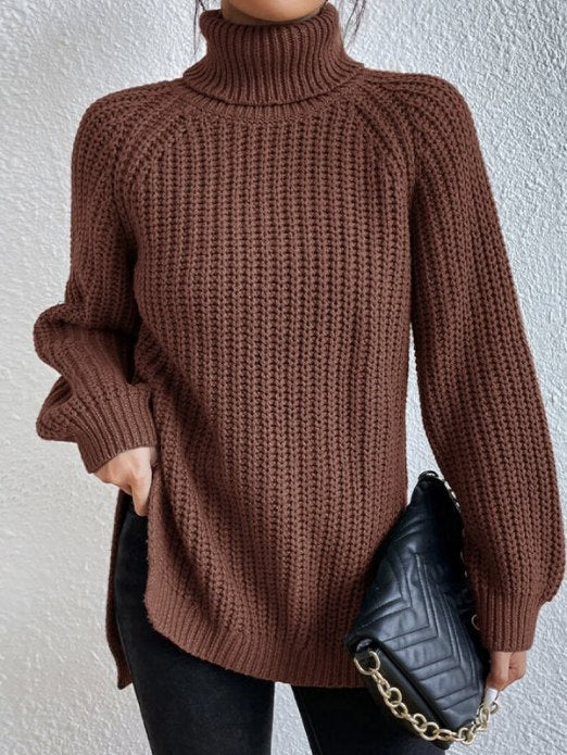 Alessandra™ - Naisille korkeakauluksinen villapaita
