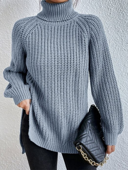 Alessandra™ - Naisille korkeakauluksinen villapaita