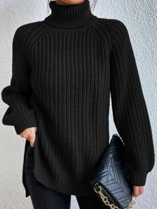 Alessandra™ - Naisille korkeakauluksinen villapaita
