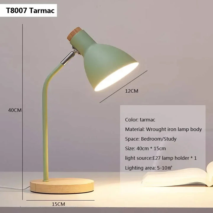 WoodWeave Treleri Kreativ Bordlampe – Unik lampe for stemningsfull belysning | Luvikno