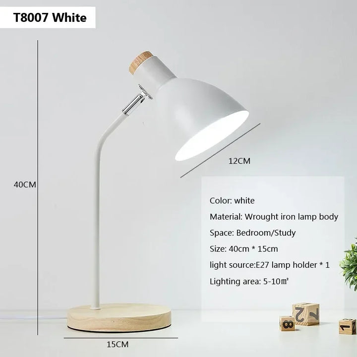 WoodWeave Treleri Kreativ Bordlampe – Unik lampe for stemningsfull belysning | Luvikno