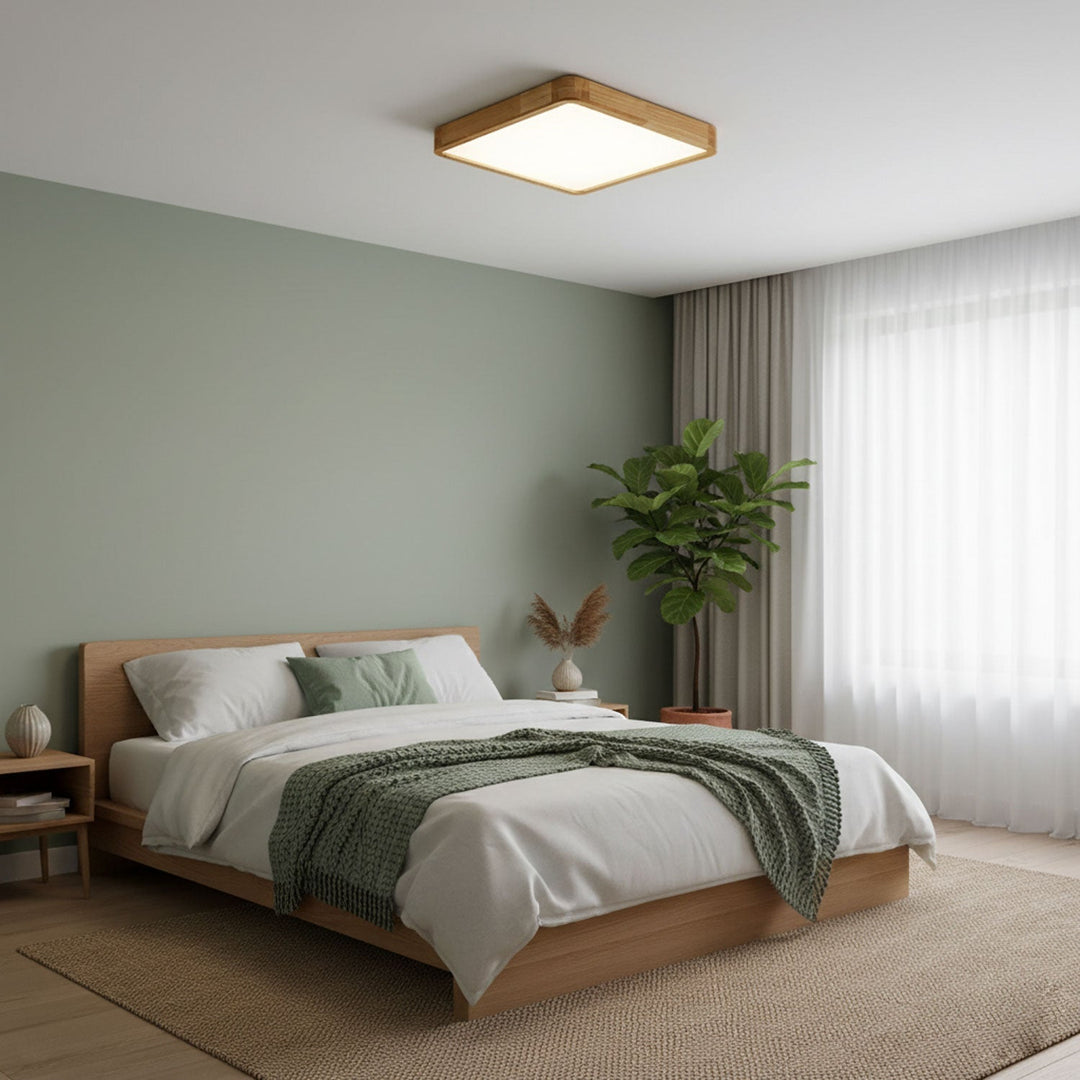 Treflat taklampe | Luvikno