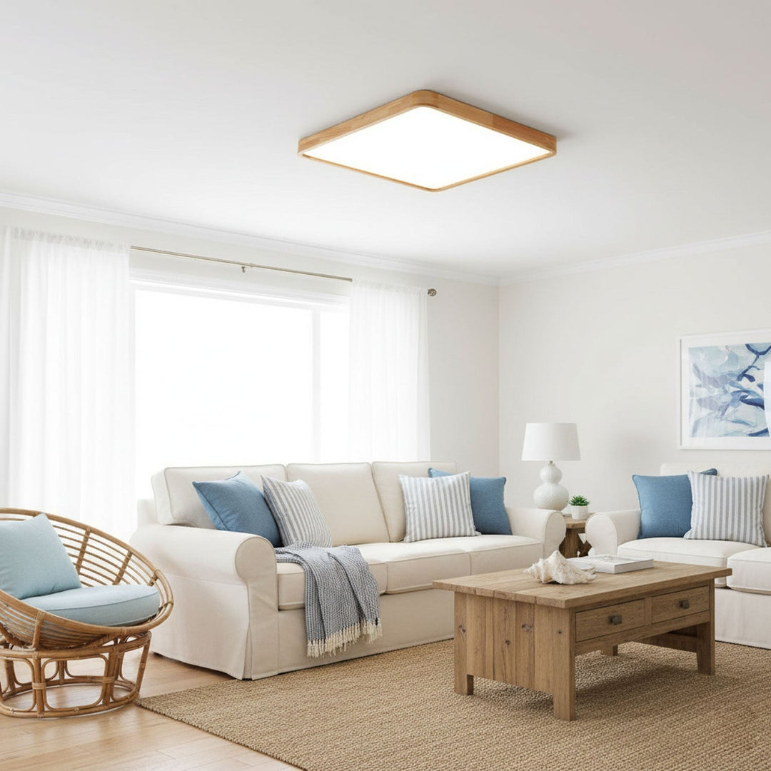 Treflat taklampe | Luvikno