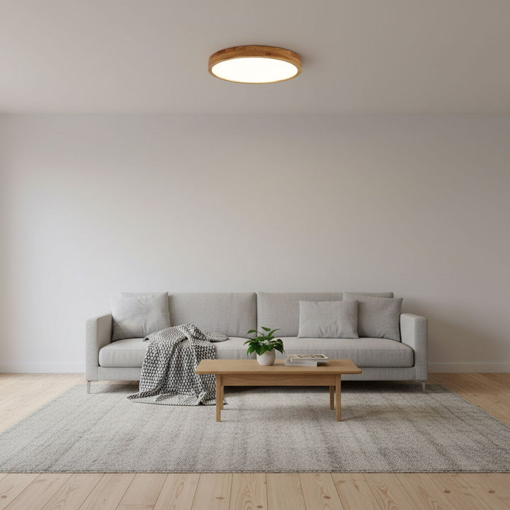 Treflat taklampe | Luvikno