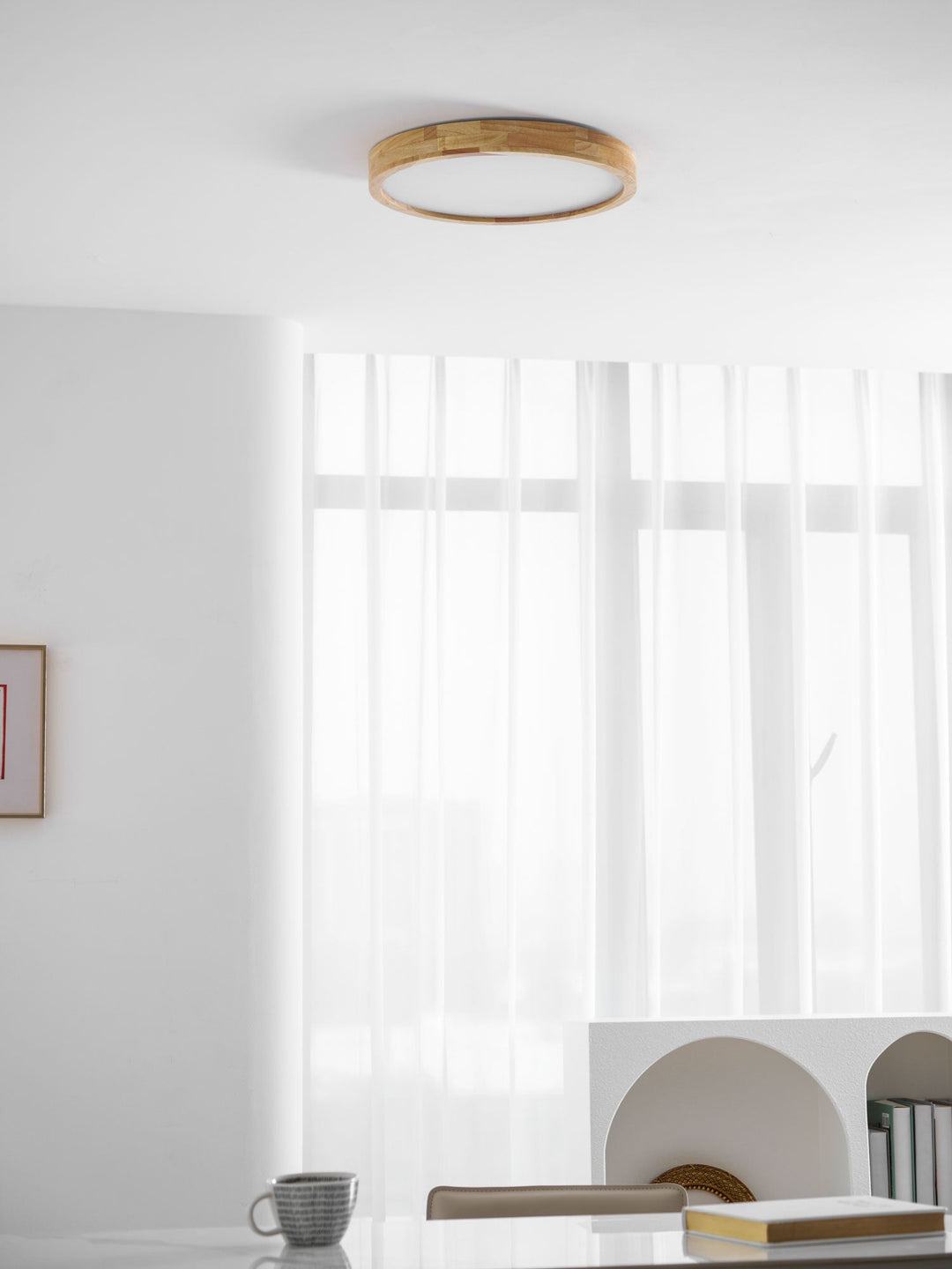 Treflat taklampe | Luvikno
