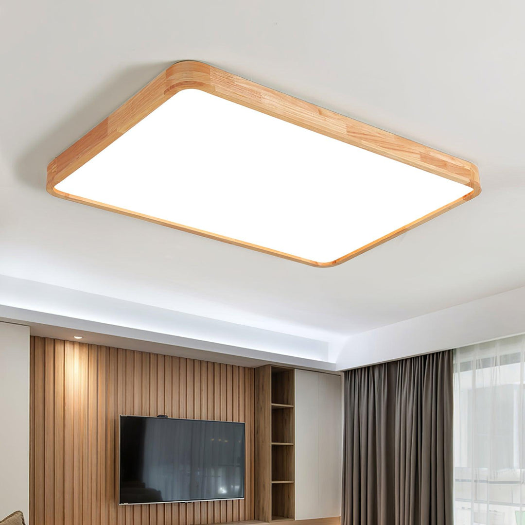 Treflat taklampe | Luvikno