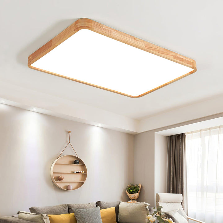 Treflat taklampe | Luvikno