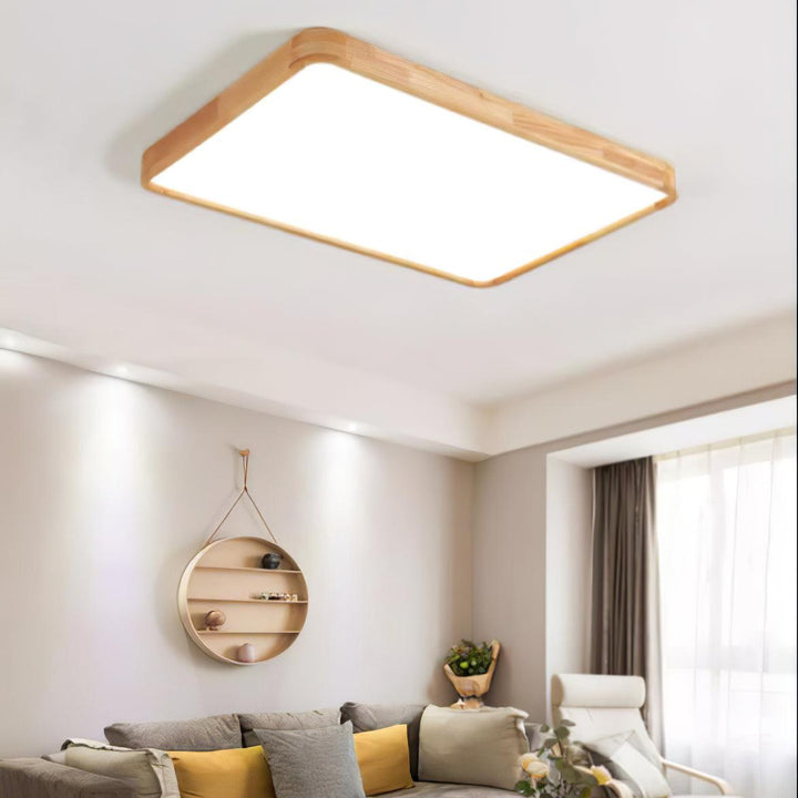Treflat taklampe | Luvikno