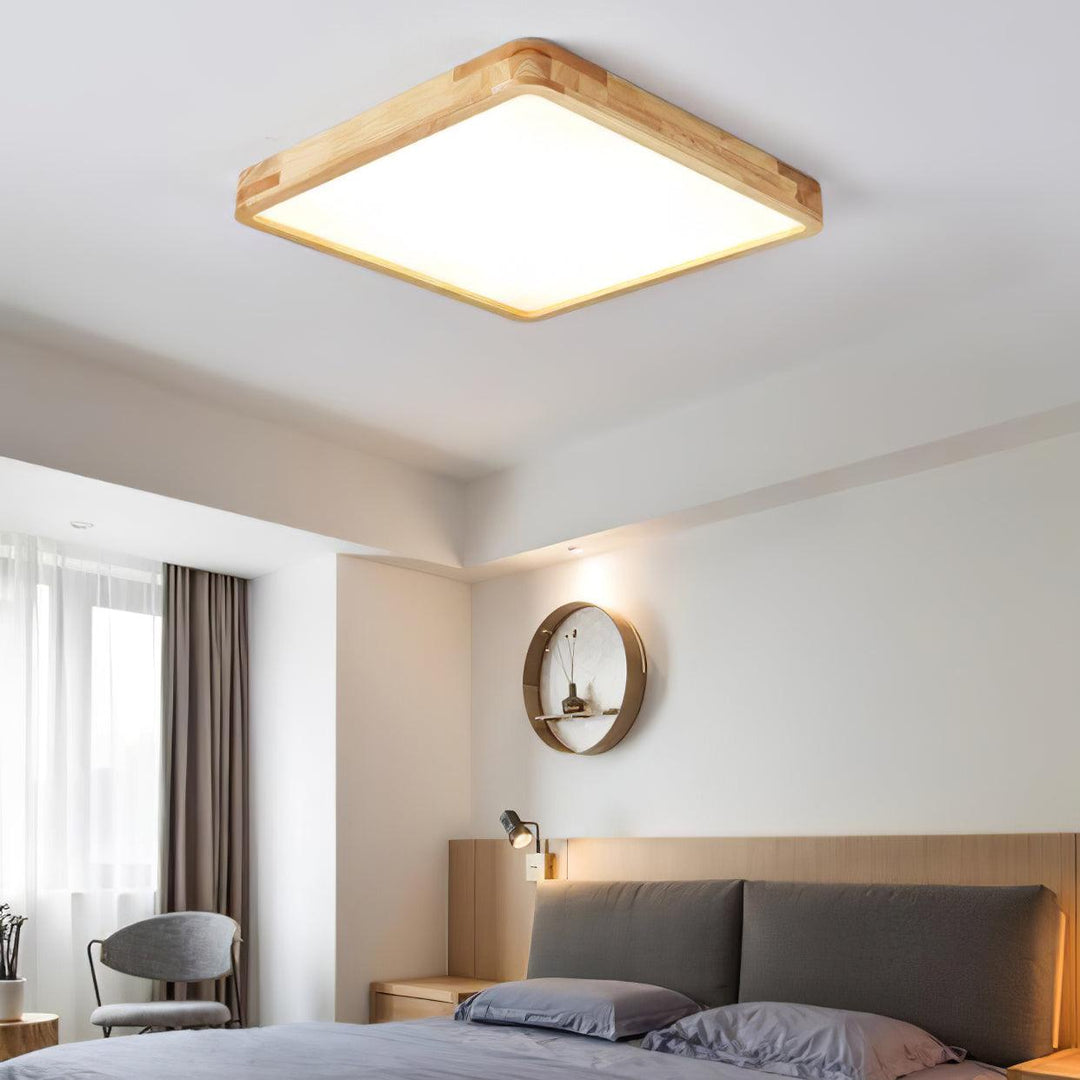Treflat taklampe | Luvikno