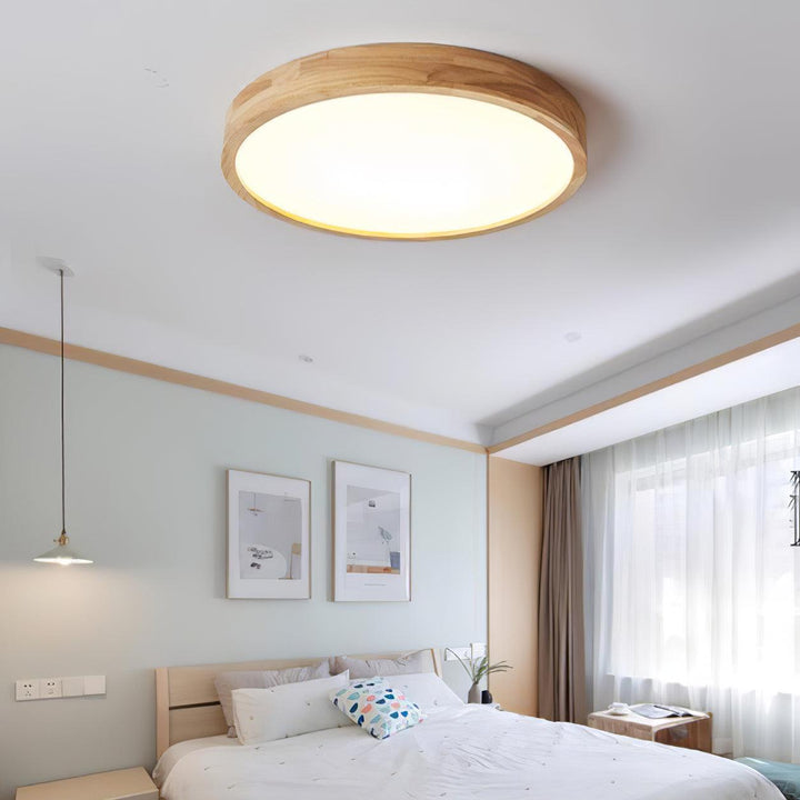 Treflat taklampe | Luvikno