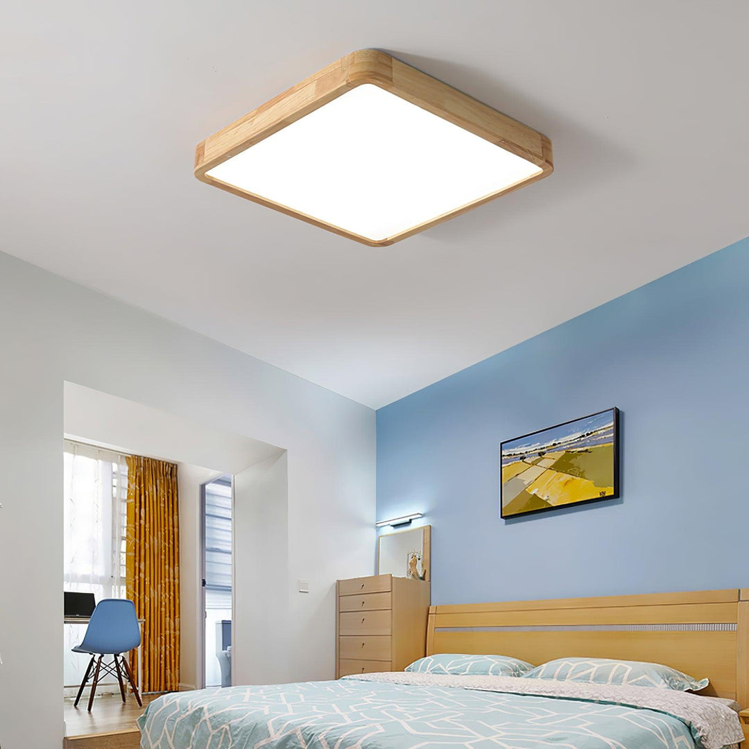 Treflat taklampe | Luvikno