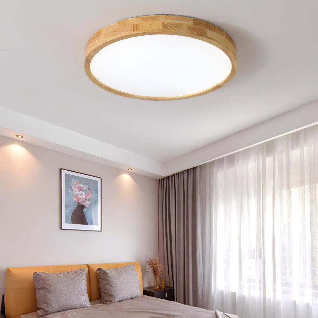 Treflat taklampe | Luvikno