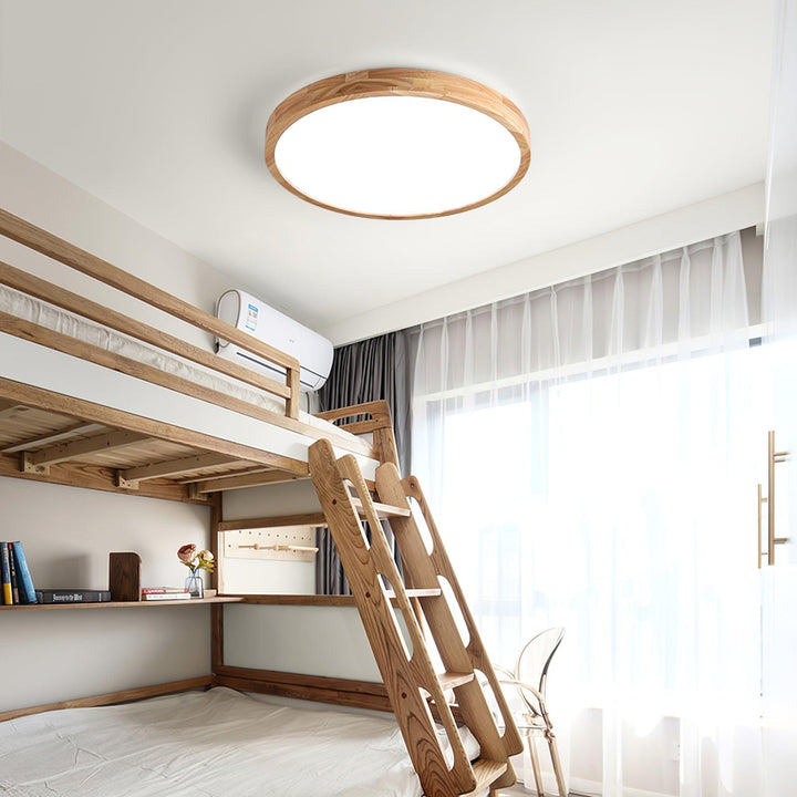 Treflat taklampe | Luvikno