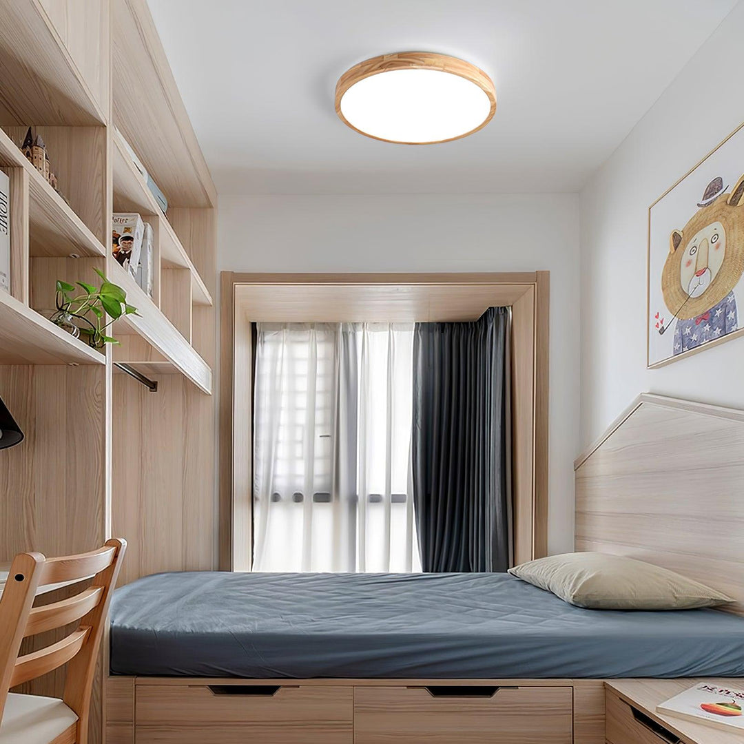 Treflat taklampe | Luvikno