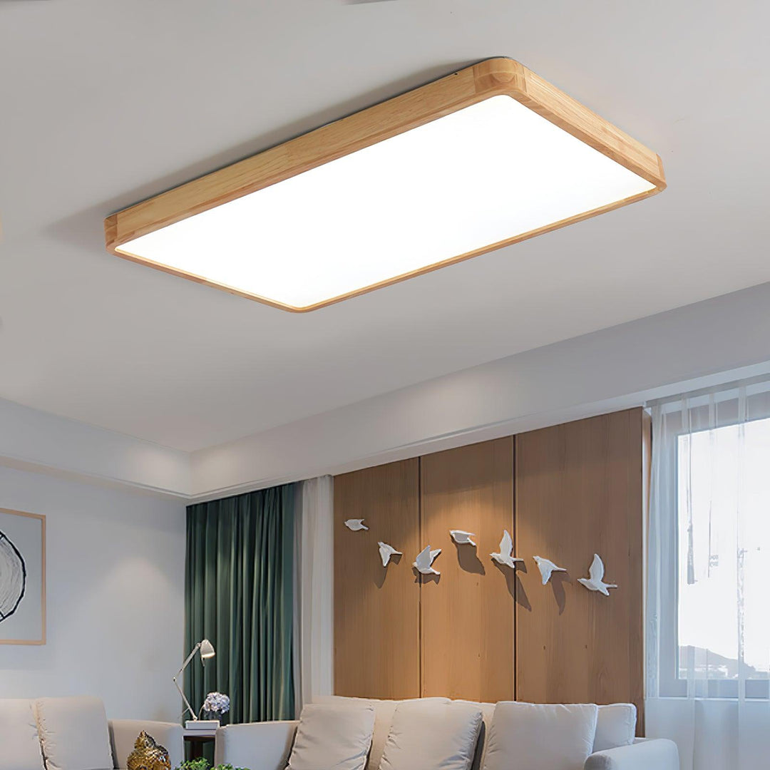 Treflat taklampe | Luvikno